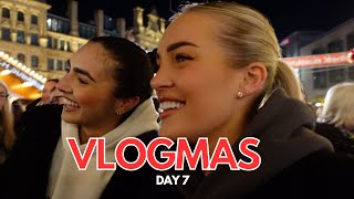 VLOGMAS DAY 7  CHRISTMAS MARKETS  MARY BEDFORD [upl. by Gilud]