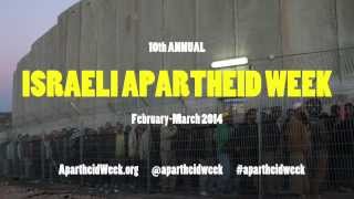 Israeli Apartheid Week 2014 [upl. by Ludvig]