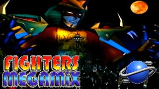 Fighters Megamix playthrough SEGA Saturn 1CC [upl. by Urbain]