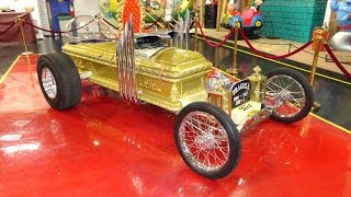 1964 The Munsters Dragula DragULA Coffin Car at Volo Auto Museum  My Car Story with Lou Costabile [upl. by Warila415]