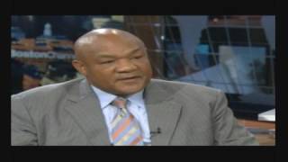 George Foreman ABC Boston interview Part 1 of 3 [upl. by Harbard]