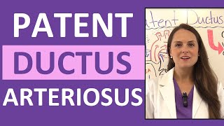 Patent Ductus Arteriosus Nursing Lecture  Pediatric NCLEX Review [upl. by Enitsenre367]