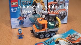 Test Lego ArktisSchneefahrzeug Set 60033 City Arctic Ice Crawler Review [upl. by Nellie]