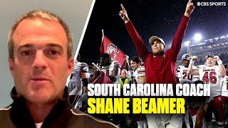 South Carolina Head Coach Shane Beamer speaks about his program and the strength of an SEC schedule [upl. by Netsrek169]