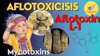 Mycotoxins II Aflatoxin II Aflatoxicosis II Food poisoning II BPL [upl. by Ketchan244]