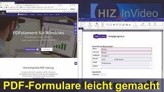 PDFelement für einfacheFormularerstellung  HIZ223 [upl. by Susana180]