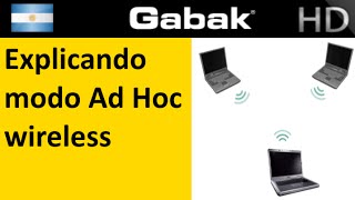 ¿que es el modo ad hoc adhoc WiFi redes wireless [upl. by Halik227]