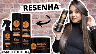 MAIOTODODIA 19 RESENHA ENCORPA CABELO HASKELL PARA ENGROSSAR CABELOS FINOS E RALOS [upl. by Igig514]