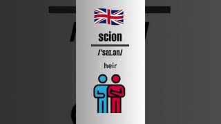 How to Pronounce scion in EnglishBritish Accent britishpronounciation britishaccent [upl. by Phaedra]