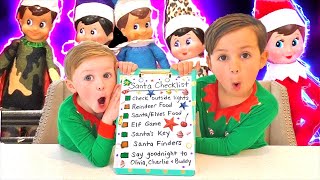 Santa Elf on the Shelf Checklist for Christmas 2021 [upl. by Larual]