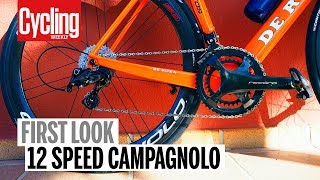 12 Speed Campagnolo  First Look  Cycling Weekly [upl. by Yadsnil]