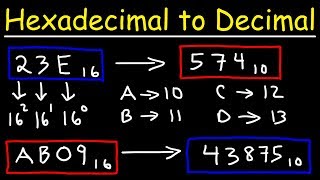 How To Convert Hexadecimal to Decimal [upl. by Errised]