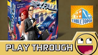 Spyfall  Tabletopia Play through [upl. by Larry]