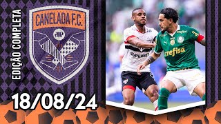 NA RAÇA Palmeiras VENCE o São Paulo no ÚLTIMO MINUTO em CLÁSSICO QUENTE  CANELADA [upl. by Zitah]