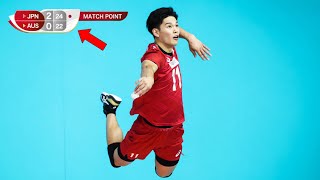 Prime Yuji Nishida and Volleyball Team Japan Were Unstoppable in 2019 [upl. by Ahsinid]