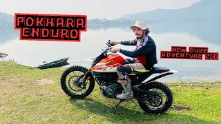 ENDURO RACE KO LAGI POKHARA JADAI  KTM ADVENTURE 250  JAY SHREE RAM [upl. by Gaskins973]