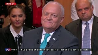 Interventions de Francois Asselineau UPR sur LCI lors du débat des européennes [upl. by Atlee]