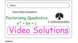 GCSE Maths  How to Factorise Quadratics by Completing the Square Part 1  Factorise When a1 52 [upl. by Idihsar]