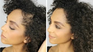 HOW TO APPLY TOPPIK HAIR BUILDING FIBERS  DISCOCURLSTV [upl. by Pippy]