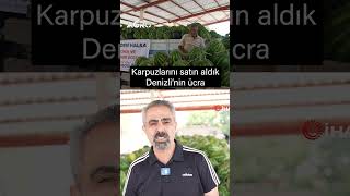 Karpuz Çiftçisine Can Suyu Çiftçiden Aldı Halka Bedava Verdi shorts [upl. by Prosper138]