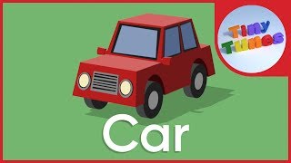 Vehicles Song for kids Modes of Transport  Tiny Tunes [upl. by Ilke]