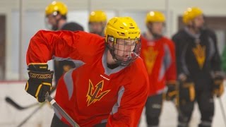 Arizona State ice hockey looks for speedy transition from club dominance to NCAA power [upl. by Wohlert739]