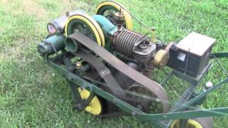 90 YEAR OLD MOWER STILL WORKS [upl. by Ille]