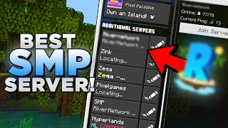 BEST SMP SERVER for Minecraft Bedrock Edition [upl. by Jolda]