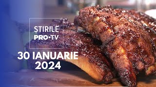 Știrile PRO TV  30 Ianuarie 2024 [upl. by Hagile801]