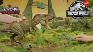 Mattel Jurassic World TREX Vs Blue Commercial [upl. by Jefferson]