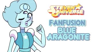 Blue Aragonite  SU FANFUSION  SPEEDPAINT [upl. by Mayap]