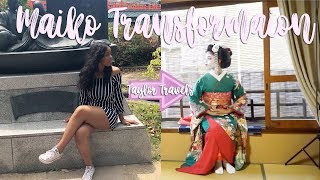 Can Black Girls Become MaikosGeishas  Flight Attendant Life  Maiko Experience Kyoto [upl. by Llenahs]