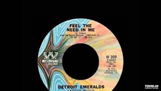 Detroit Emeralds  Feel the need in me 1972 magnums extended mix [upl. by Yrroc]