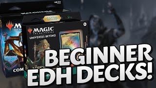 Top Beginner Commander Decks Best Bang for Buck  Magic The Gathering [upl. by Annerb]