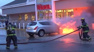 Wawa Car Fire 33014 Bensalem PA [upl. by Worra]