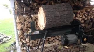 Yardworks 4ton Log Splitter Update [upl. by Aicenat]