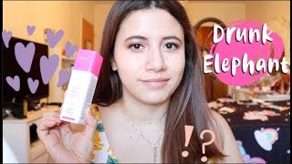 Transform Your Skin Overnight Drunk Elephants Framboos Glycolic Night Serum  Dr Somji Reviews [upl. by Eicats]