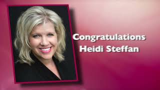 Heidi Steffen Awarded Heritage Award at IAFE Convention [upl. by Refitsirhc]