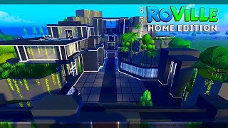 🏡 Dark Manor  Best Of RoVille  Home Edition With House Code  RoVille Tours [upl. by Bissell]