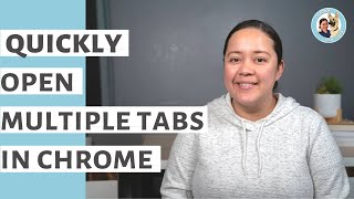 How to Open Multiple Tabs On Chrome With One Click 2020 Update [upl. by Lori442]