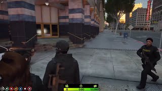 Cop Blatantly PowerGaming Detains Zerkaa  NoPixel GTA RP [upl. by Nosidda296]