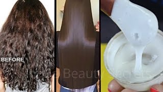 Just 1 Use Can Straighten Your Hair Permanently At Home Results Better Than RebondingKeratin [upl. by Ayerhs]