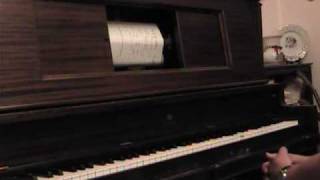 Player Piano Roll Flitterin From Disney Movie Summer Magic [upl. by Ellecrag]