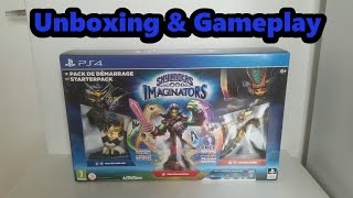 Unboxing amp Gameplay Skylanders Imaginators quotStarter Packquot sur PS4 [upl. by Ayyn]