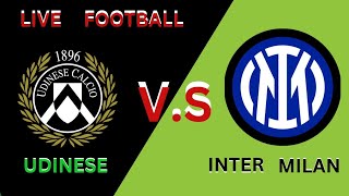 Udinese Vs Inter Milan live football goals match todayItalianserie Aleague2024 score [upl. by Gannon]