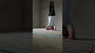 Sirsasana or Headstand  2  One Hour selfchallenge [upl. by Kluge]