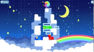 Snakebird  Star Level 6 Solution [upl. by Mairim]