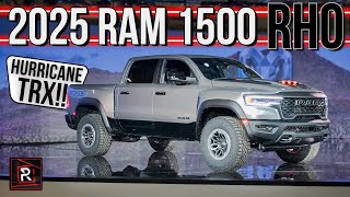 The 2025 Ram 1500 RHO Is A Hurricane Powered OffRoad Truck With TRX Vibes [upl. by Noired]