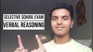 Selective School Exam Tips and Tricks  VERBAL REASONING [upl. by Osanna]