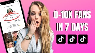 How to get BIG followers on TikTok EASILY Free TikTok Followers  Tik tok followers [upl. by Yrallam]